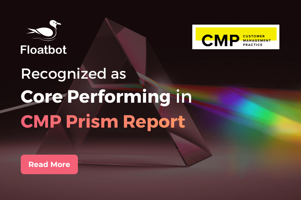 floatbot recognized as a core performing solution for three categories