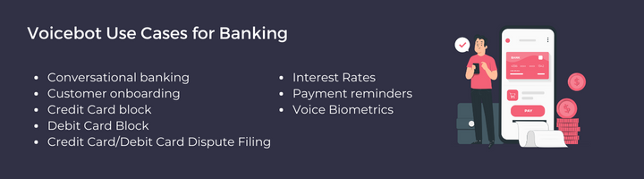 Voicebot Use Cases for Banking