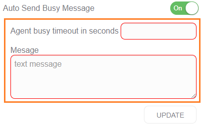 Auto-busy-message