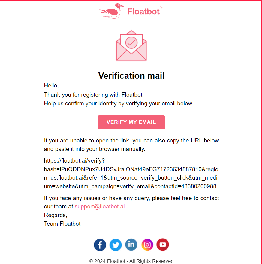 Floatbot Verification