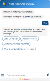 Conversational AI insurance - AI powered Chatbot & Voicebot