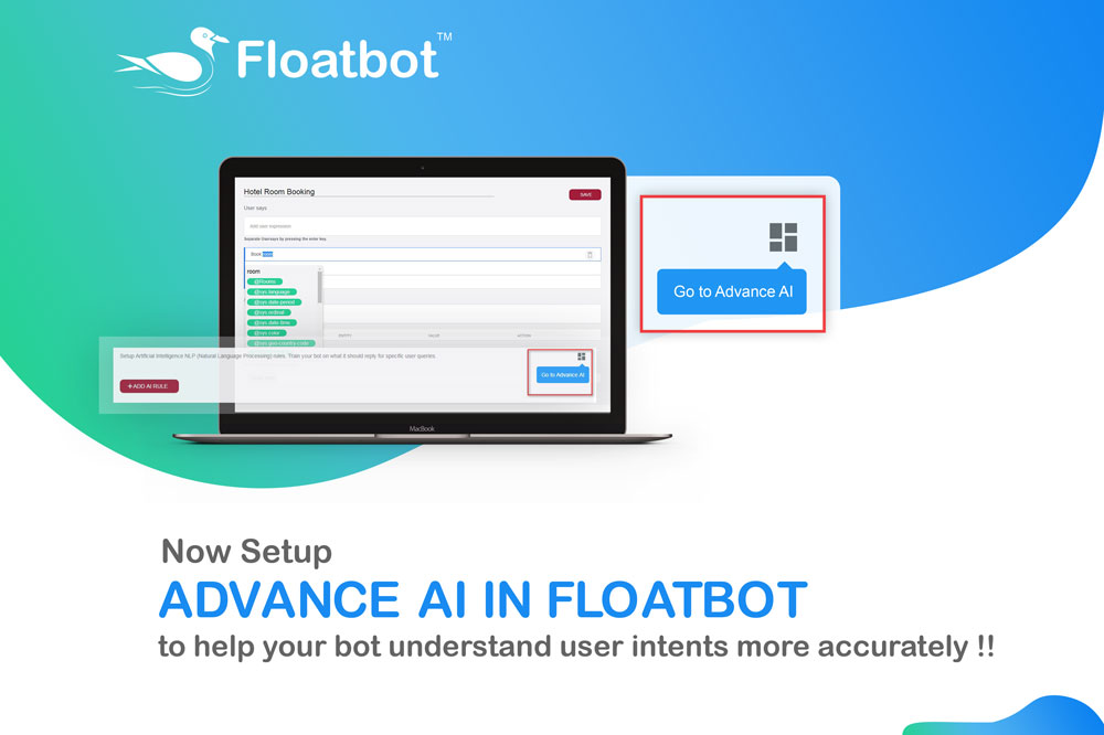 setup advance AI in floatbot